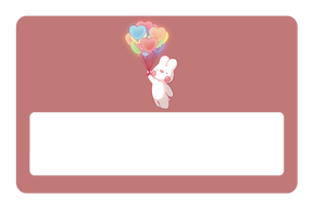 Rainbow Balloon Bunny