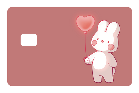 Heart Balloon Bunny