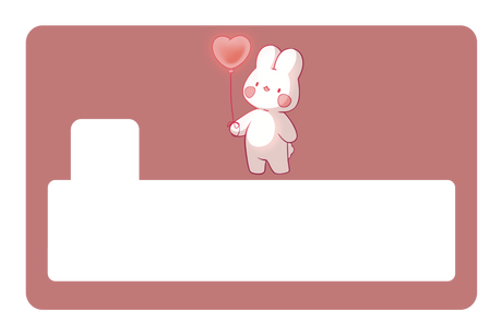 Heart Balloon Bunny