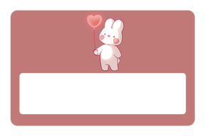 Heart Balloon Bunny