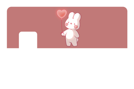 Heart Balloon Bunny