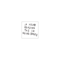 If You're Reading This