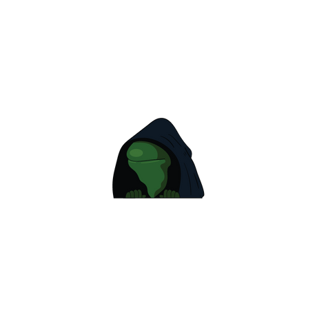 Evil Kermit Peek