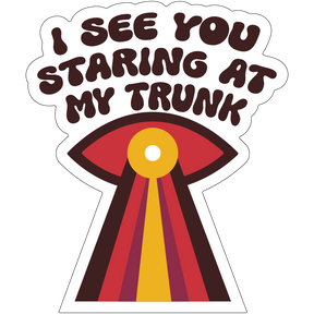 I See You Staring At My Trunk