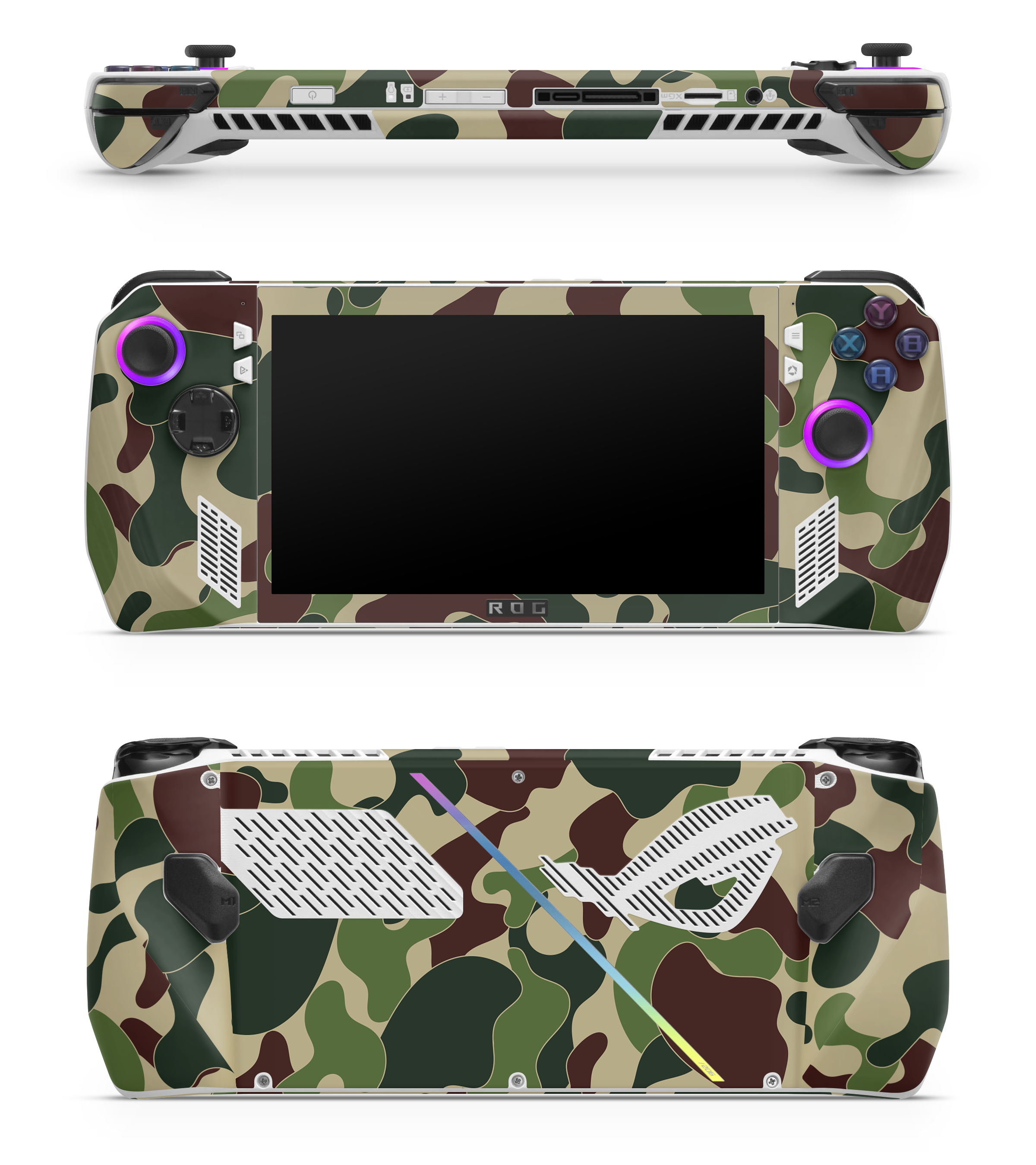 Asus ROG Ally Skin Ape Camo Green