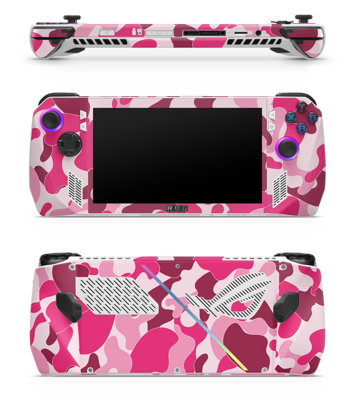 Asus ROG Ally Skin Ape Camo Pink