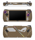 Asus ROG Ally Skin Checkers brown