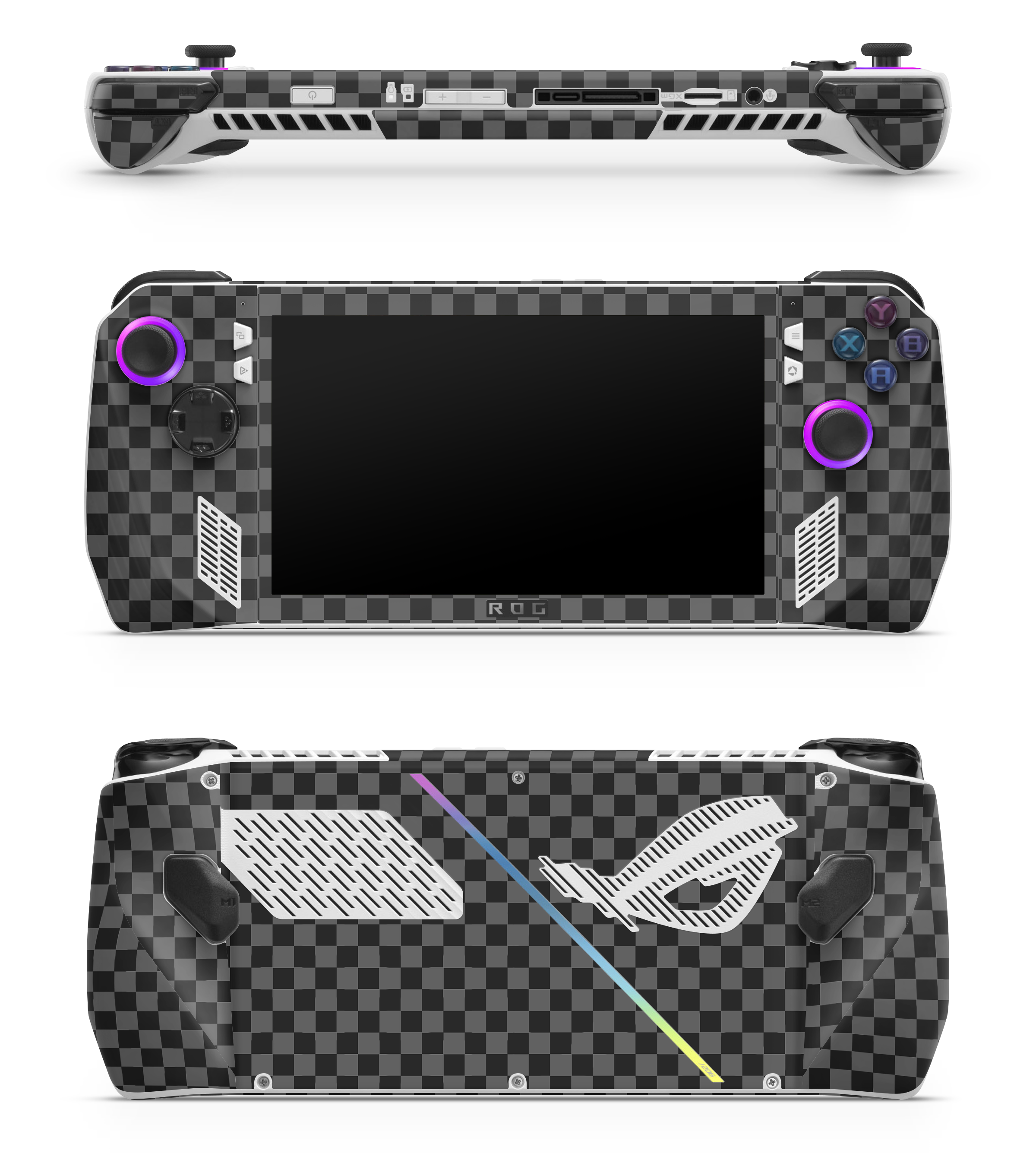 Asus ROG Ally Skin Checkers black