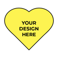 Custom Decal - Heart (Medium ~ 6" / 15cm)
