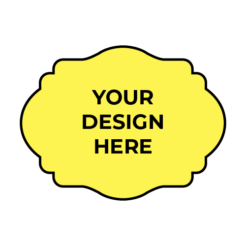 Custom Decal - Ornament Frame (Small ~ 3" / 7cm)