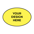 Custom Decal - Oval (Medium ~ 6" / 15cm)