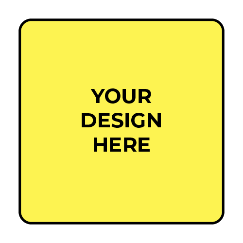 Custom Decal - Round Corner Square (Large ~ 10" / 25cm)
