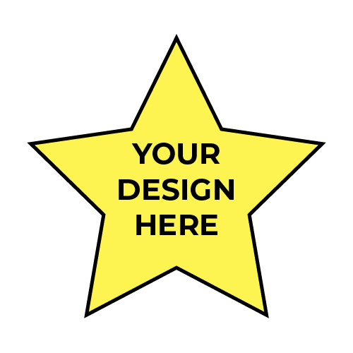 Custom Decal - Star (Large ~ 10" / 25cm)