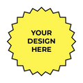 Custom Decal - Zigzag Circle (Medium ~ 6" / 15cm)