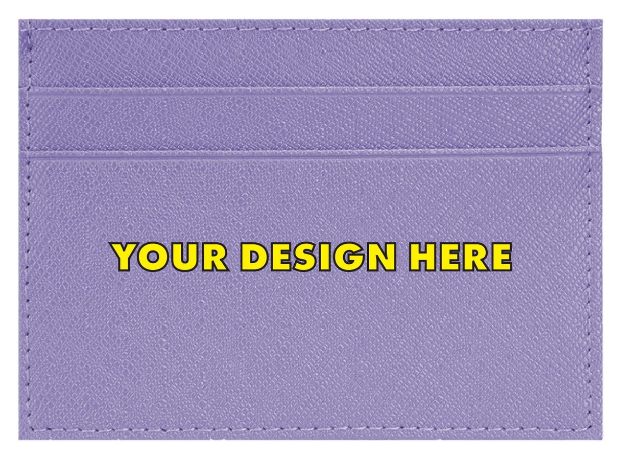 Create Your Own - Leather Wallet (Purple)