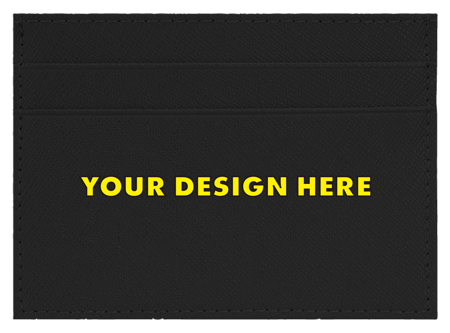 Create Your Own - Leather Wallet (Black)