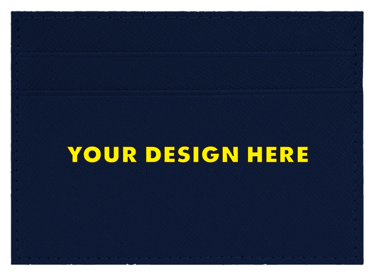 Create Your Own - Leather Wallet (Blue)