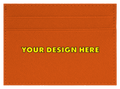 Create Your Own - Leather Wallet (Orange)