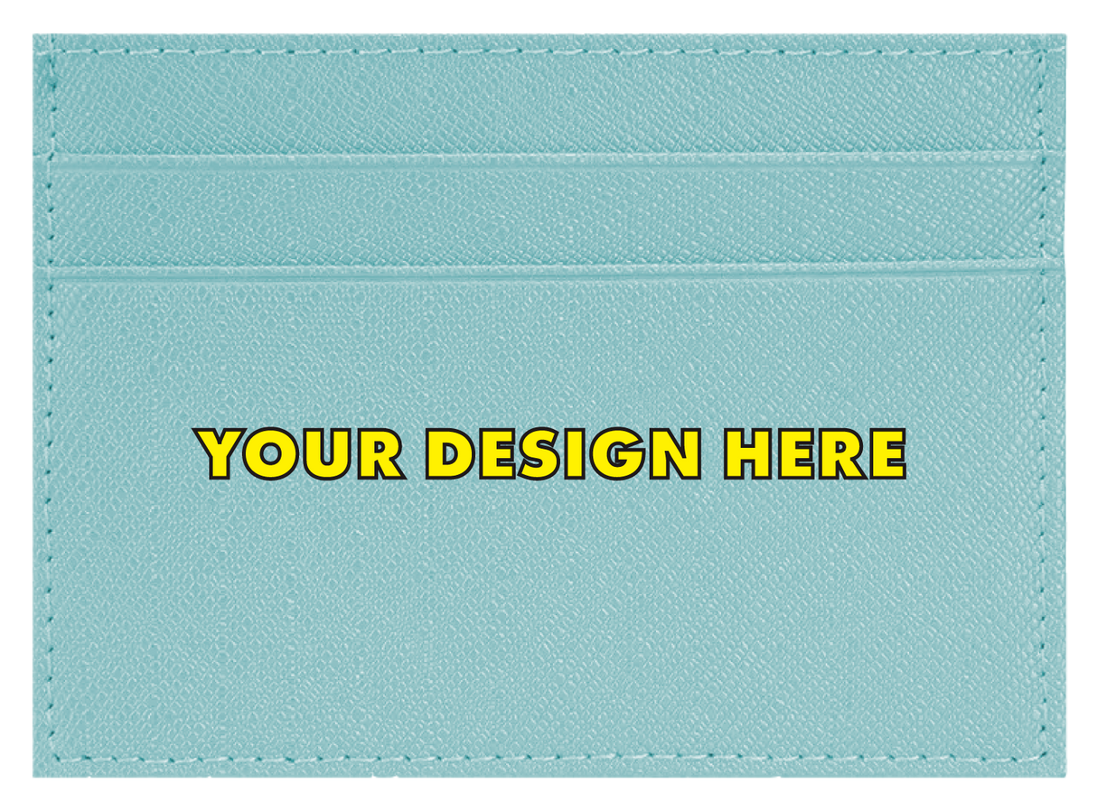 Create Your Own - Leather Wallet (Teal)