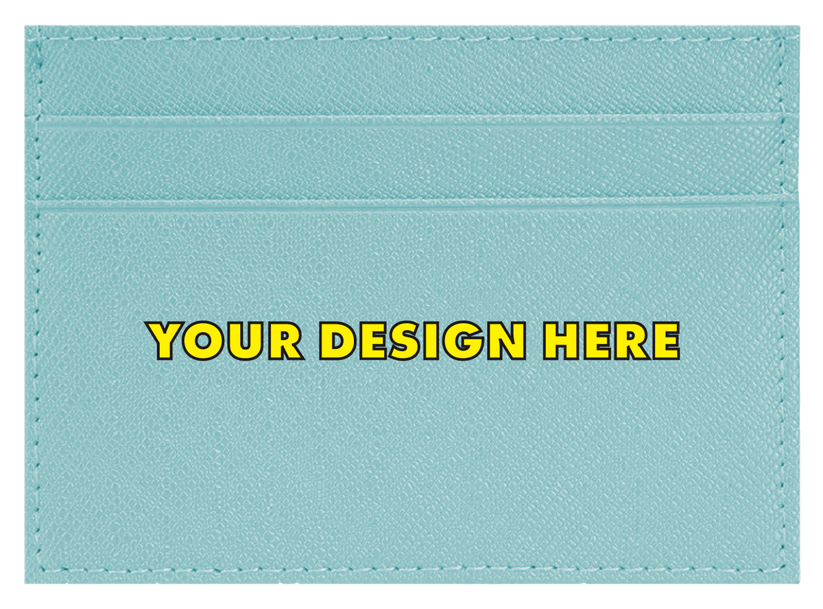 Create Your Own - Leather Wallet (Teal)