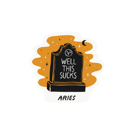 Aries as a Tombstone