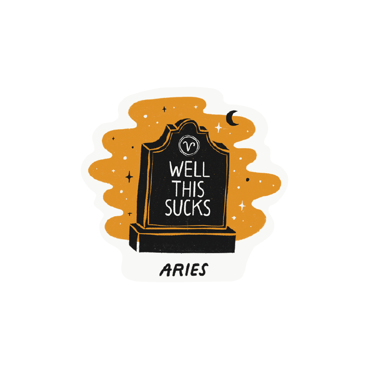Aries as a Tombstone