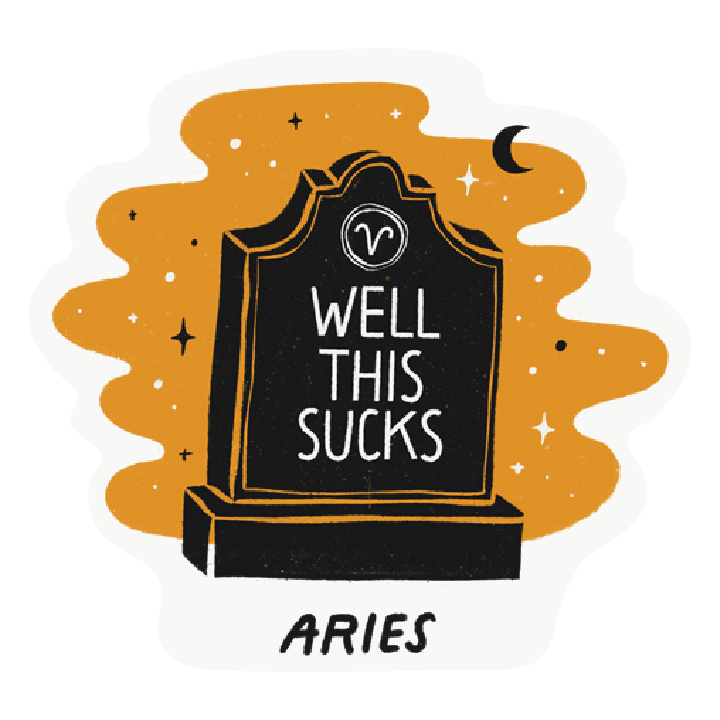 Aries as a Tombstone