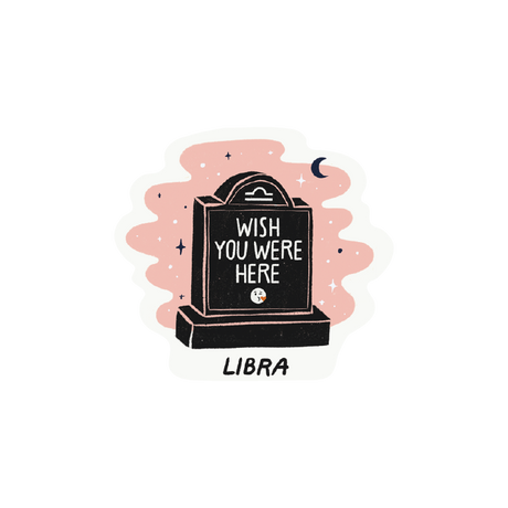 Libra as a Tombstone