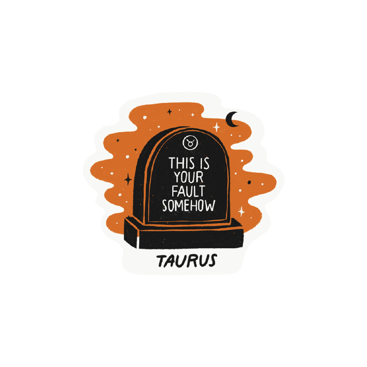 Taurus as a Tombstone