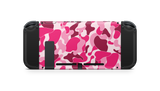 Nintendo Switch 17 Skin Ape Camo Pink