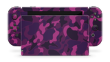 Nintendo Switch 17 Skin Ape Camo Purple