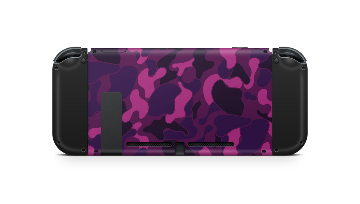 Nintendo Switch 17 Skin Ape Camo Purple