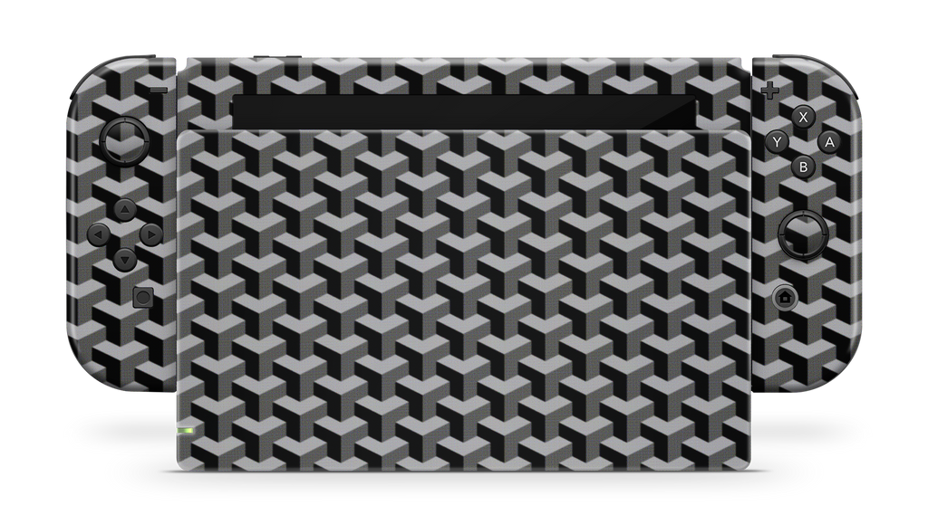 Nintendo Switch 17 Skin GG Black