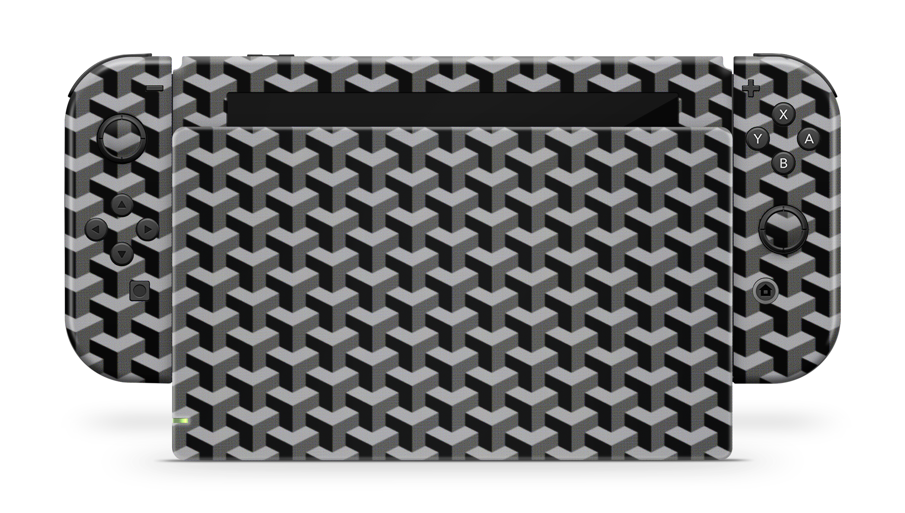 Nintendo Switch 17 Skin GG Black