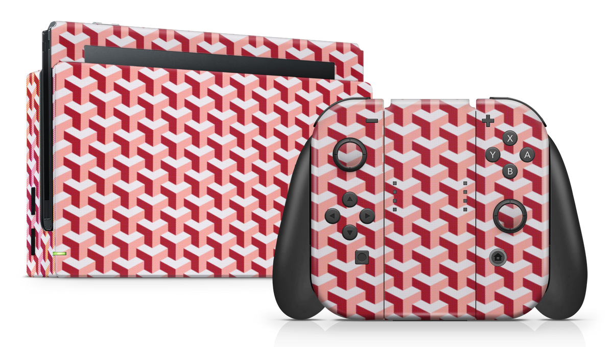 Nintendo Switch 17 Skin GG Red