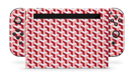 Nintendo Switch 17 Skin GG Red