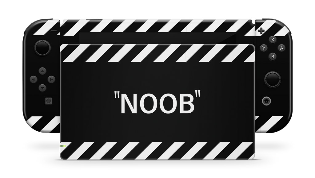 Nintendo Switch 17 Skin "Noob"