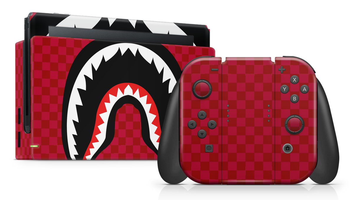 Nintendo Switch 17 Skin Shark Bite