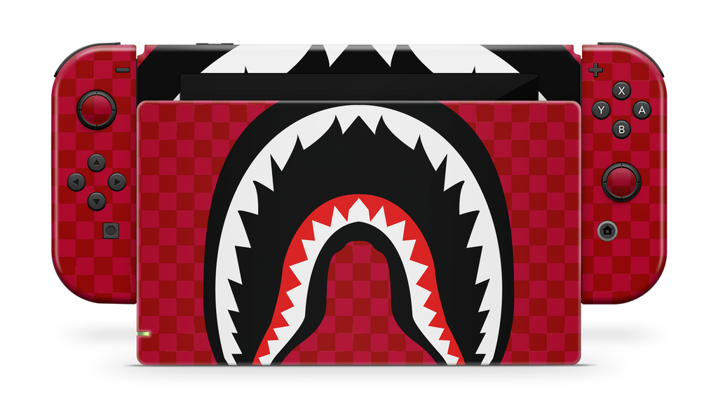 Nintendo Switch 17 Skin Shark Bite