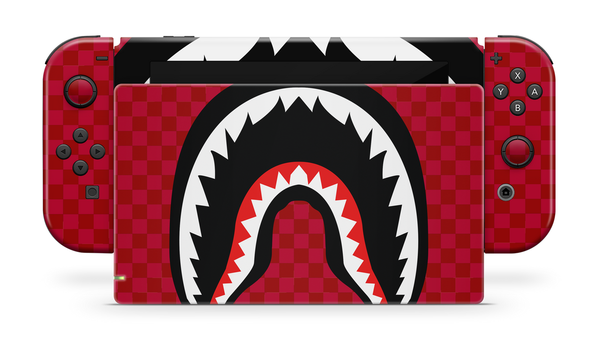 Nintendo Switch 17 Skin Shark Bite