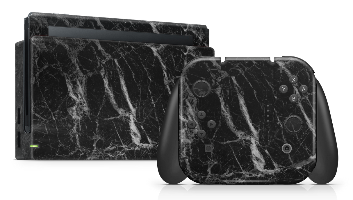 Nintendo Switch 17 Skin Black Marble