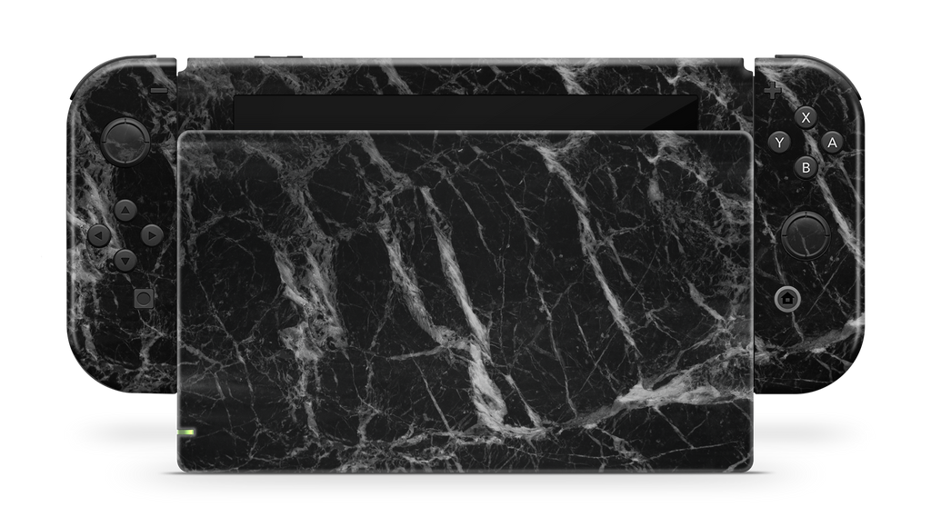 Nintendo Switch 17 Skin Black Marble