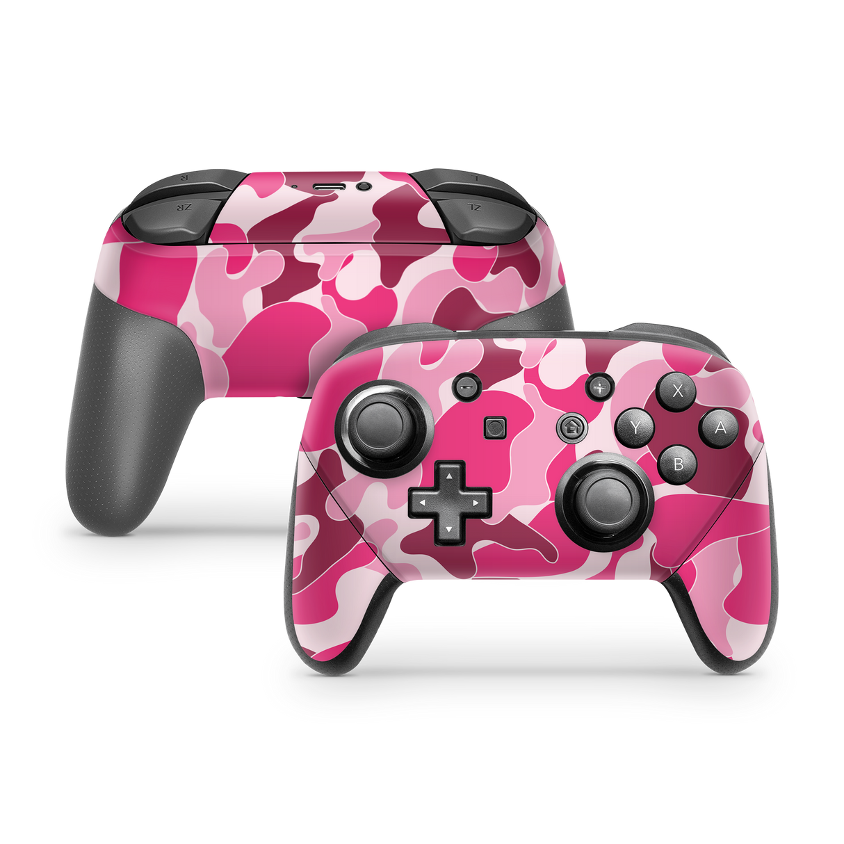 Nintendo Switch Pro Controller Ape Camo Pink