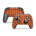 Nintendo Switch Pro Controller Skin GG Orange