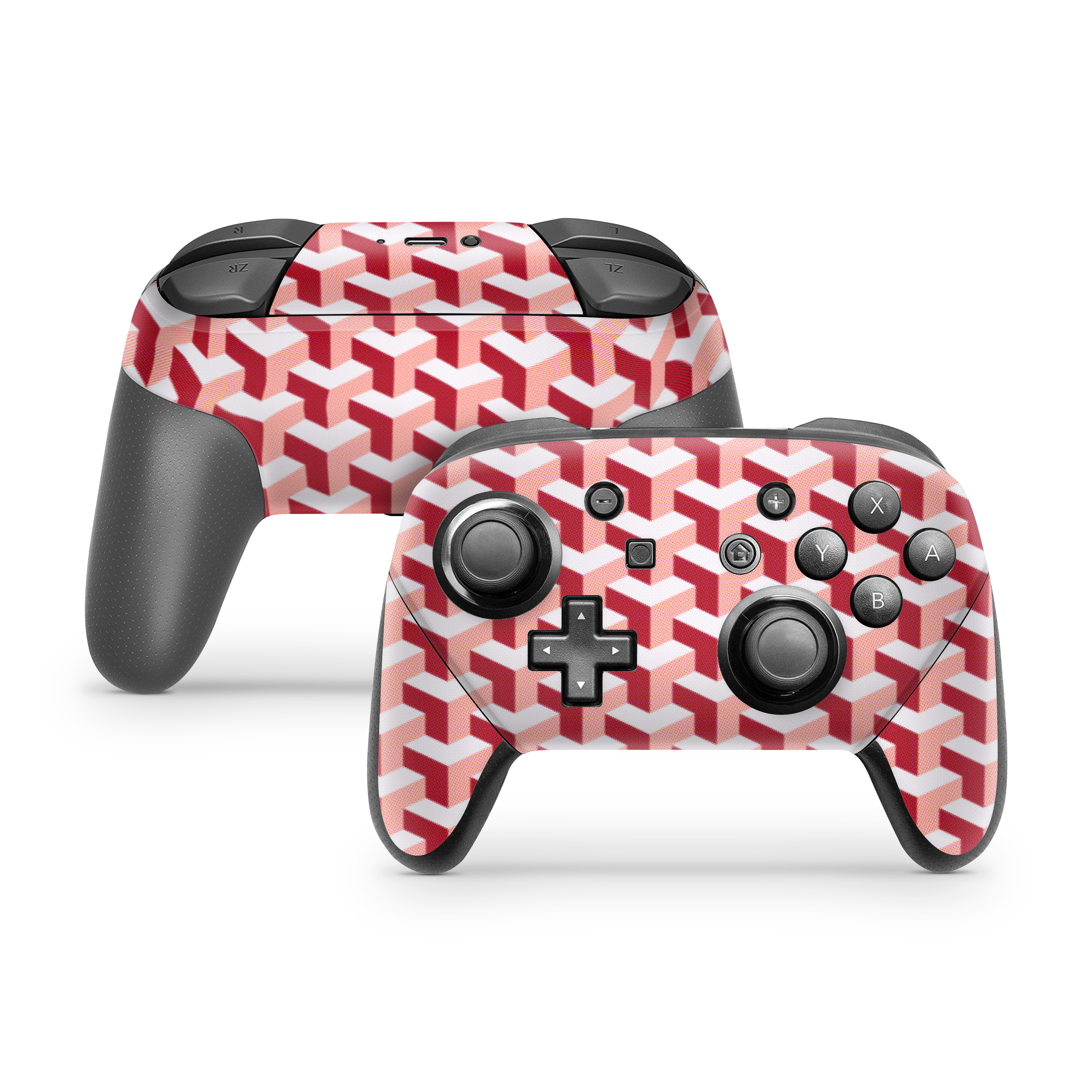 Nintendo Switch Pro Controller Skin GG Red
