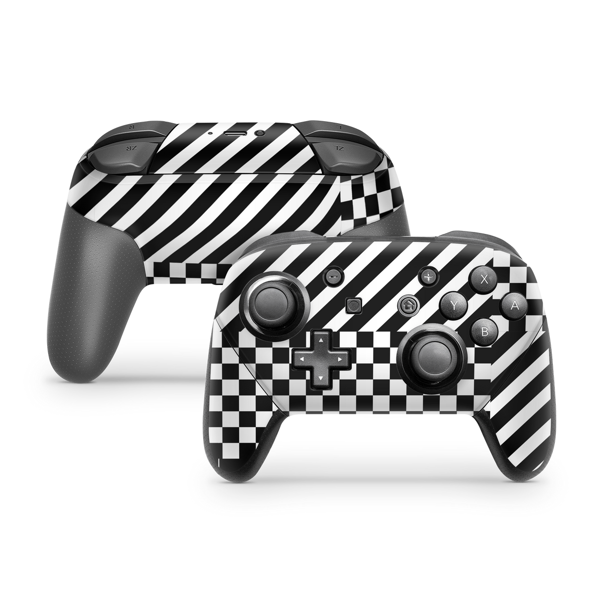 Nintendo Switch Pro Controller Skin Trippy