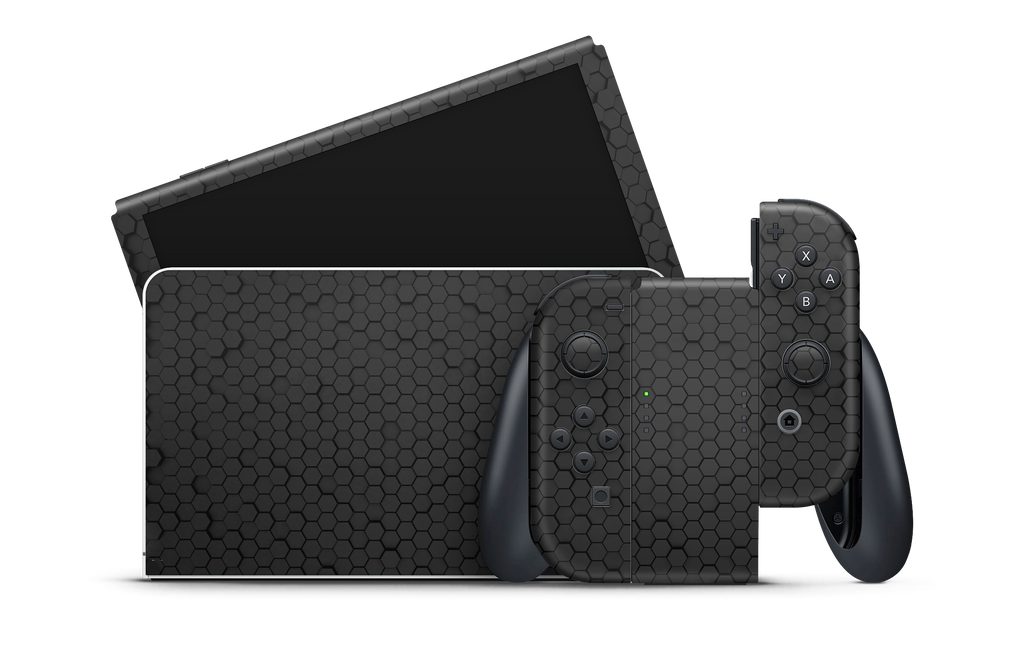 Nintendo Switch OLED Skin Dark Hex