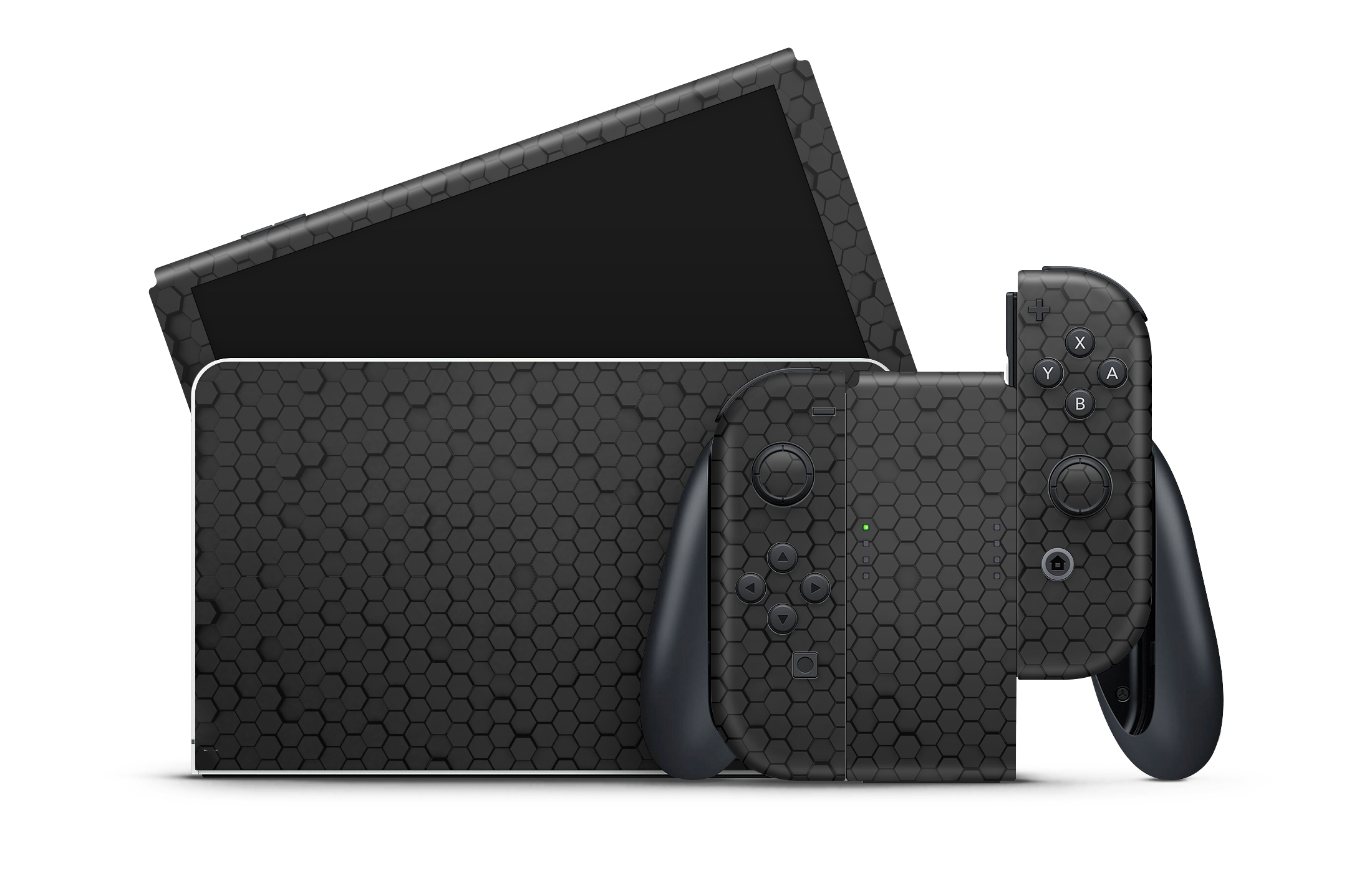 Nintendo Switch OLED Skin Dark Hex