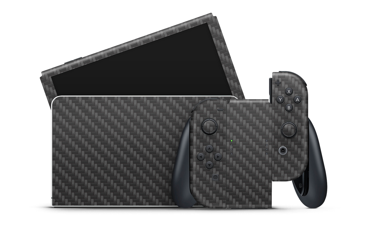 Nintendo Switch OLED Skin Carbon Fiber