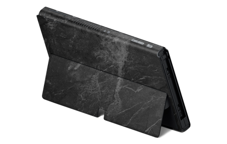 Nintendo Switch OLED Skin Black Marble